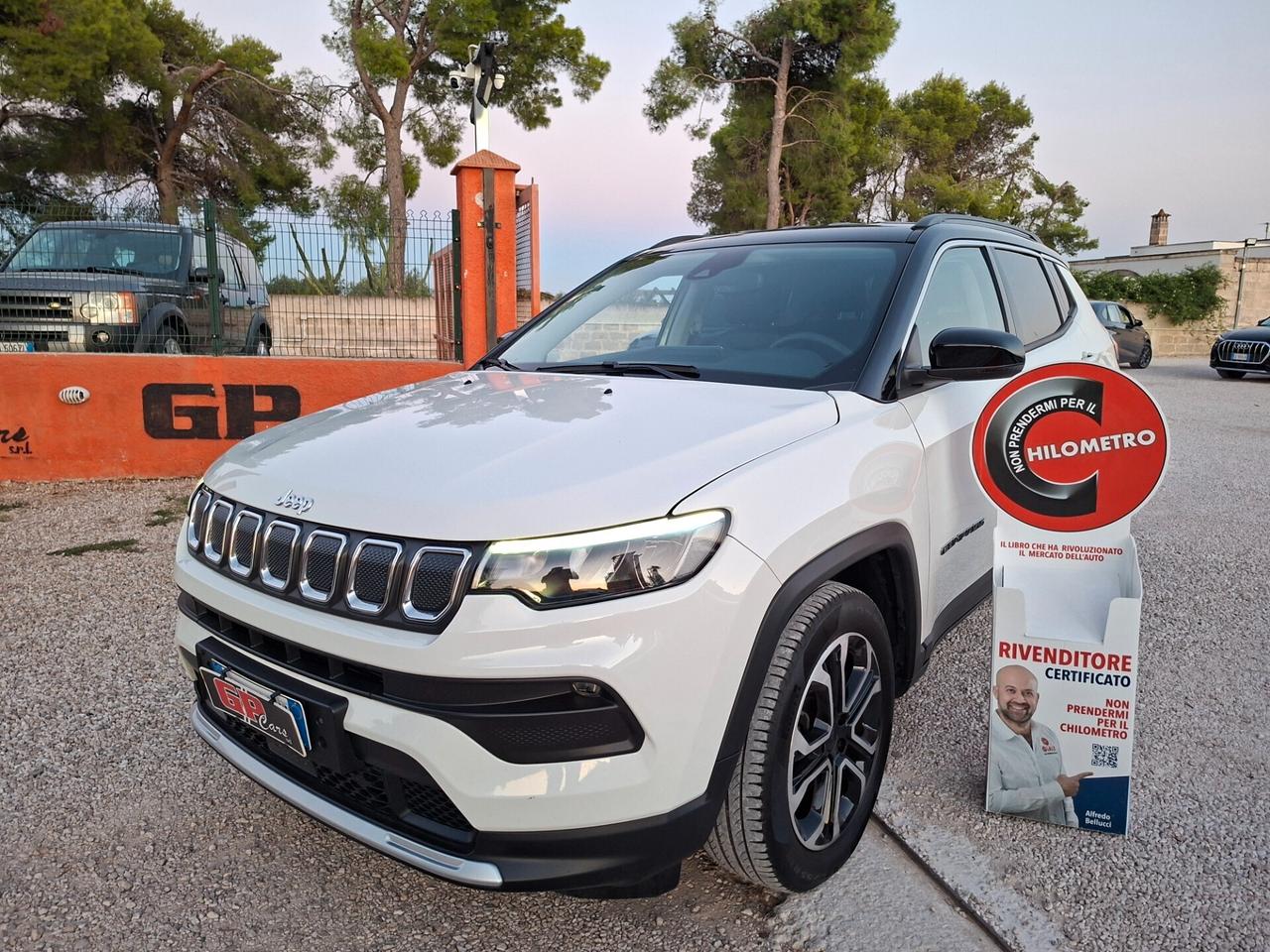 NEW JEEP COMPASS 1.6 Mtj 130cv-NAVY-PELLE-LED