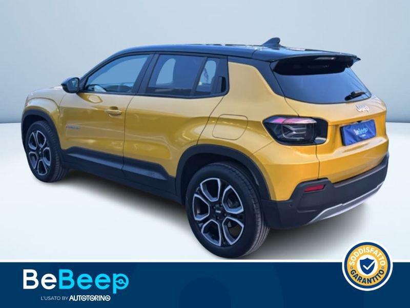 Jeep Avenger FULL-ELECTRIC SUMMIT FWD 156CV AUTO