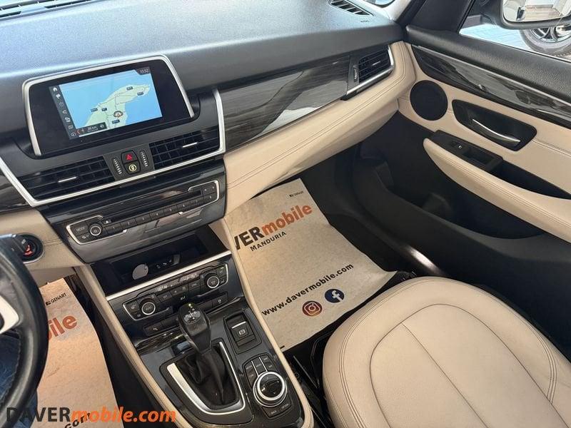 BMW Serie 2 220d Gran Tourer Luxury business pack auto