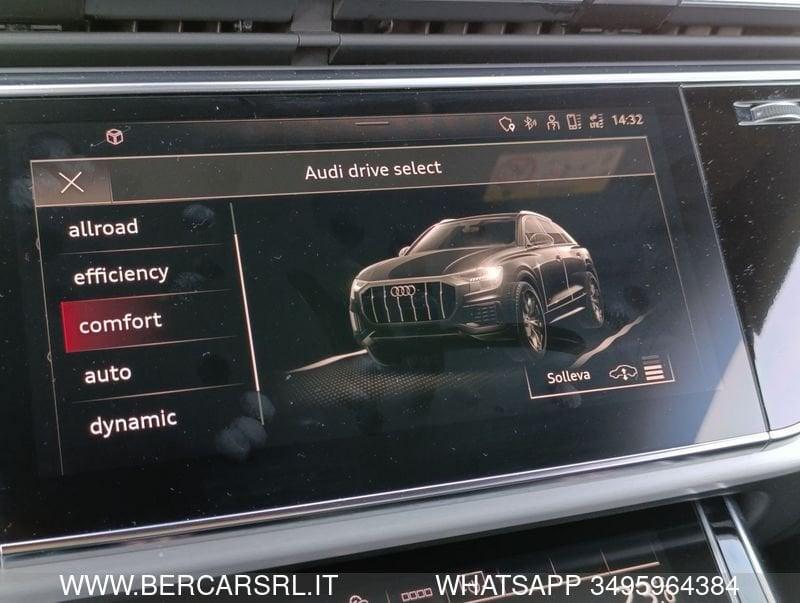 Audi Q8 Q8 50 TDI 286 CV quattro tiptronic Sport*SEDILI RISC*TELECAMERA*PDC*ALCANTARA*VIRTUAL COCKPIT*