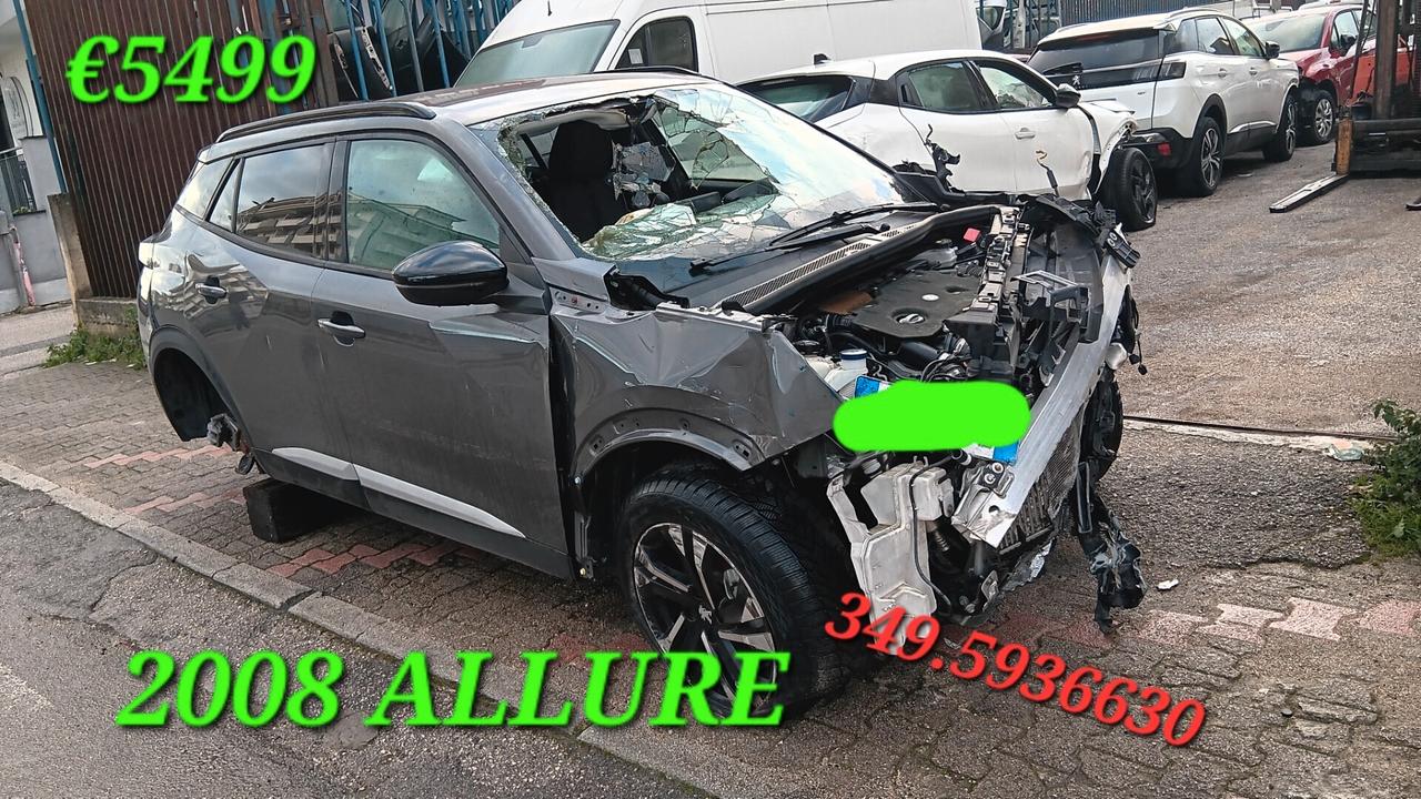 Peugeot 2008 ALLURE INCIDENTATA SINISTRATA MONDIALCARS 08.022