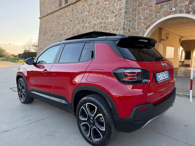 JEEP Avenger 100CV SUMMIT+TETTO APRIBILE+18'+RCAM+LED+PELLE