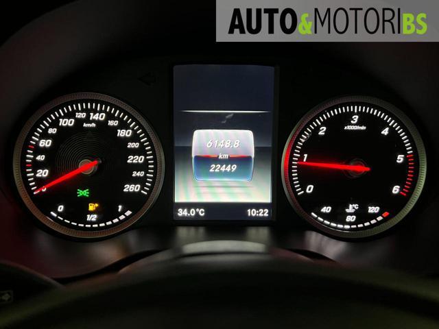 MERCEDES-BENZ C 180 d S.W. Sport *KM REALI*