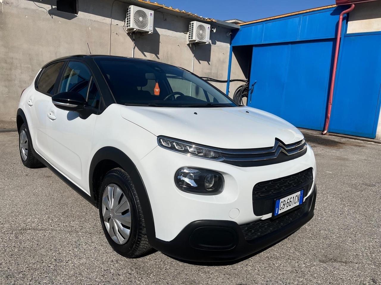Citroen c3-1.5 hdi/100 cv-km 52000-2020