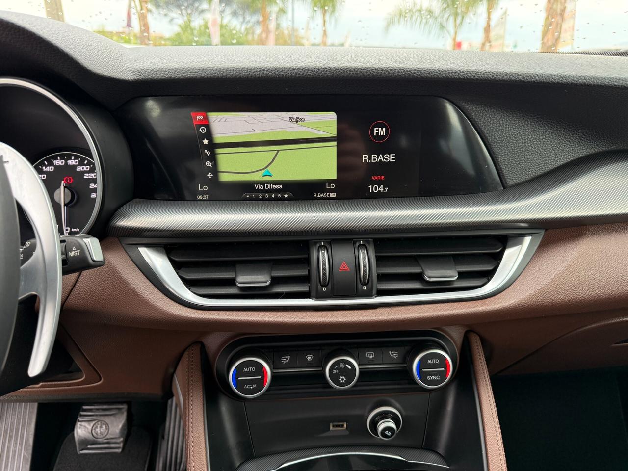 ALFA ROMEO STELVIO ANNO 2017 2.2 DIESEL 180 CV