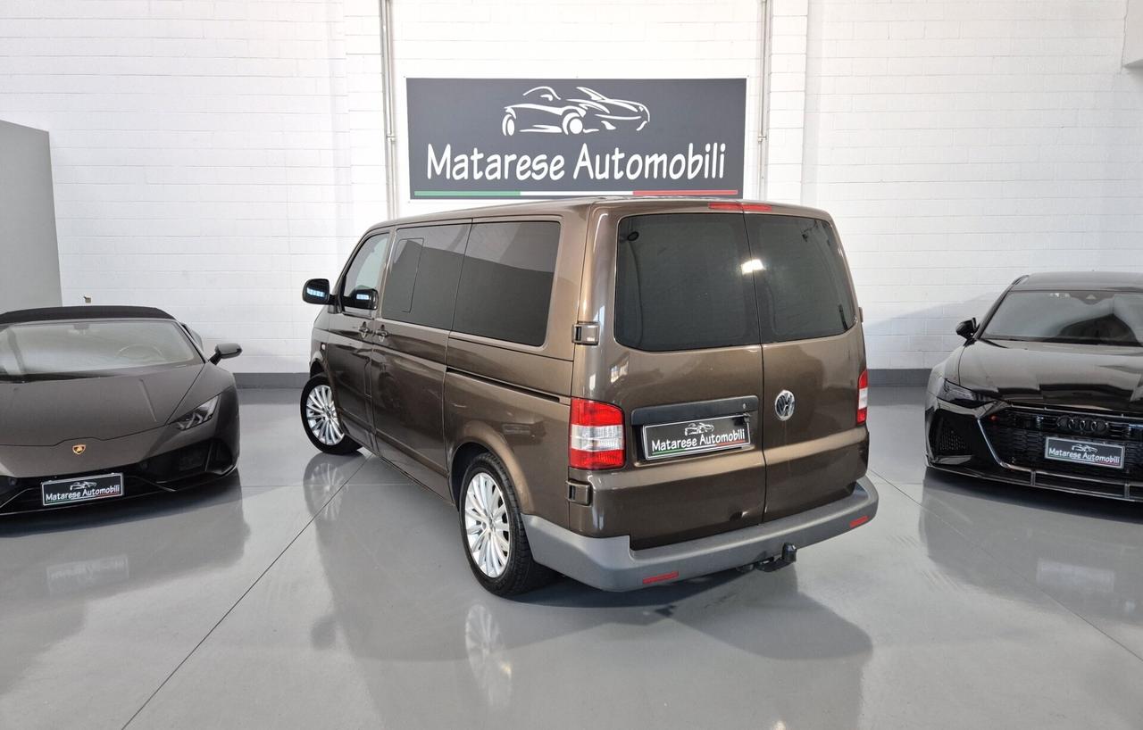Volkswagen T5 Caravelle 2.0d 140cv 5P CarPlay Navi Ganciotraino Subwoofer