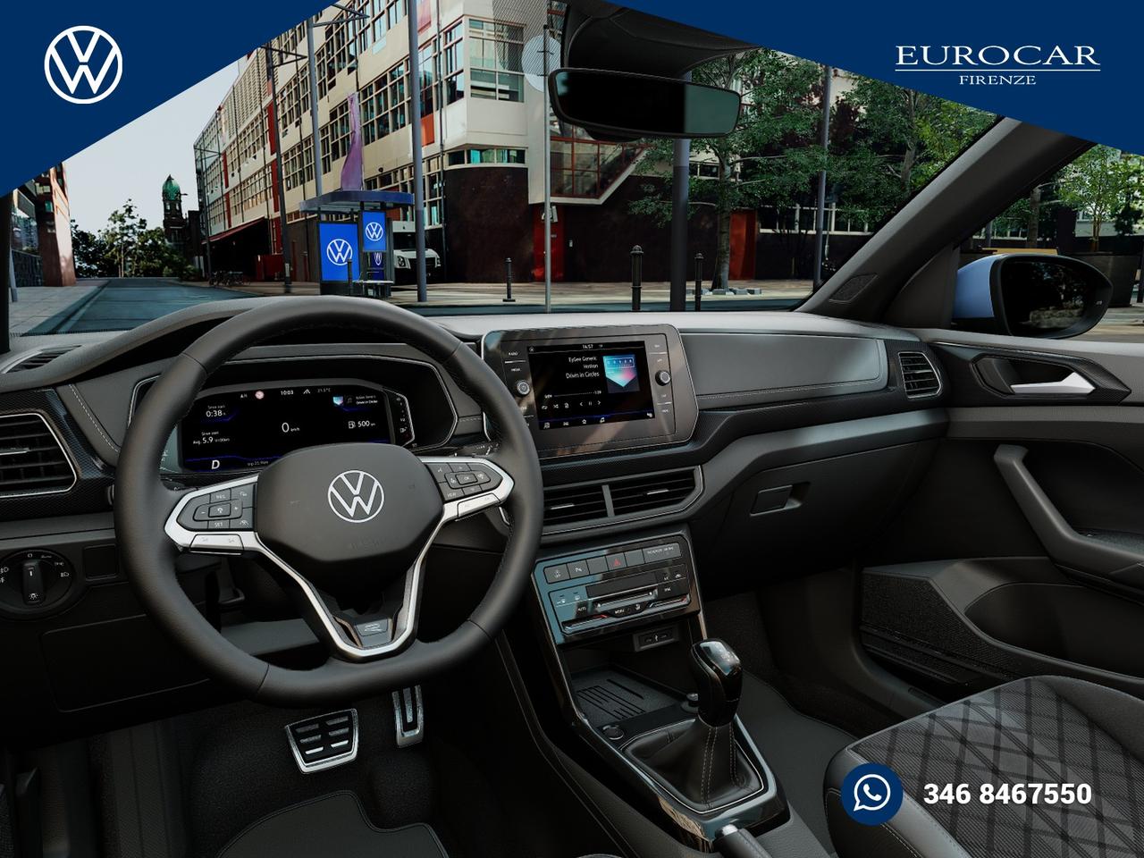 Volkswagen T-Cross 1.0 tsi r-line plus 115cv dsg