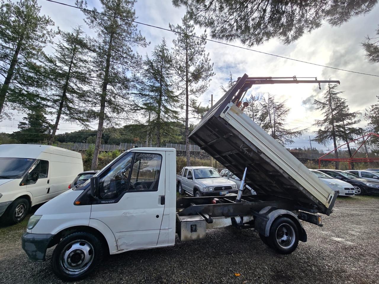Ford transit ribaltabile e gru