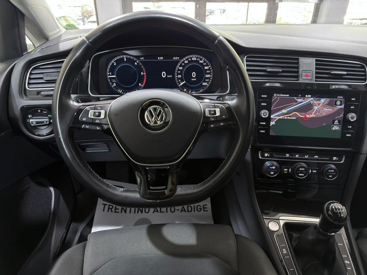 VOLKSWAGEN GOLF 7.5 1.6 TDI 115cv HIGHLINE 5p 2017