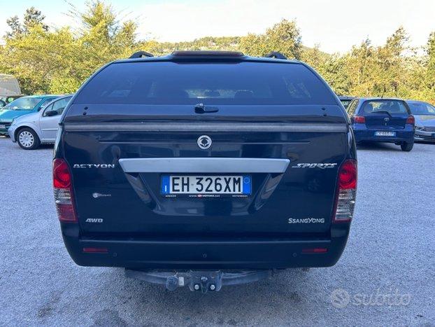 Ssangyong Actyon Sport doppia cabina Gancio Traino