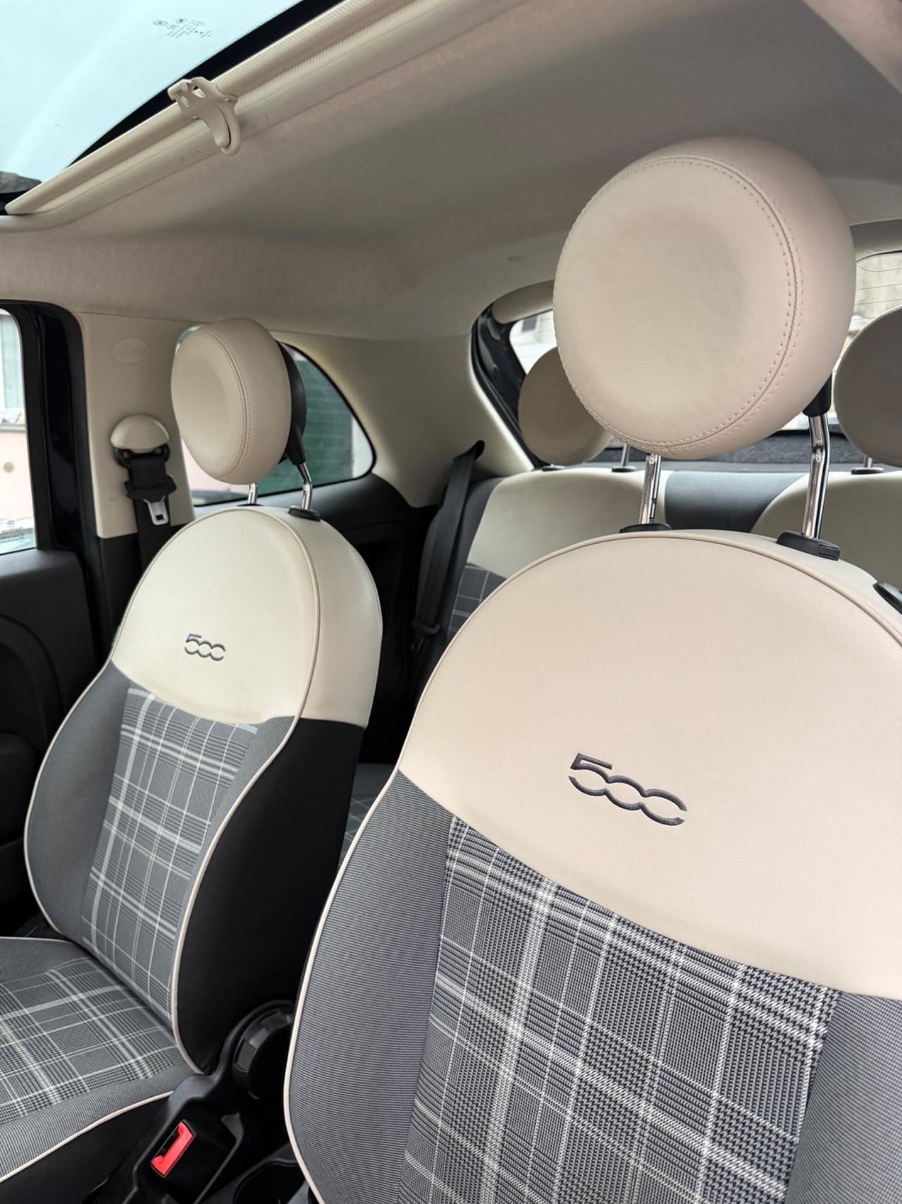 Fiat 500 LOUNGE TETTO KMCERT GARANZ NEOPAT