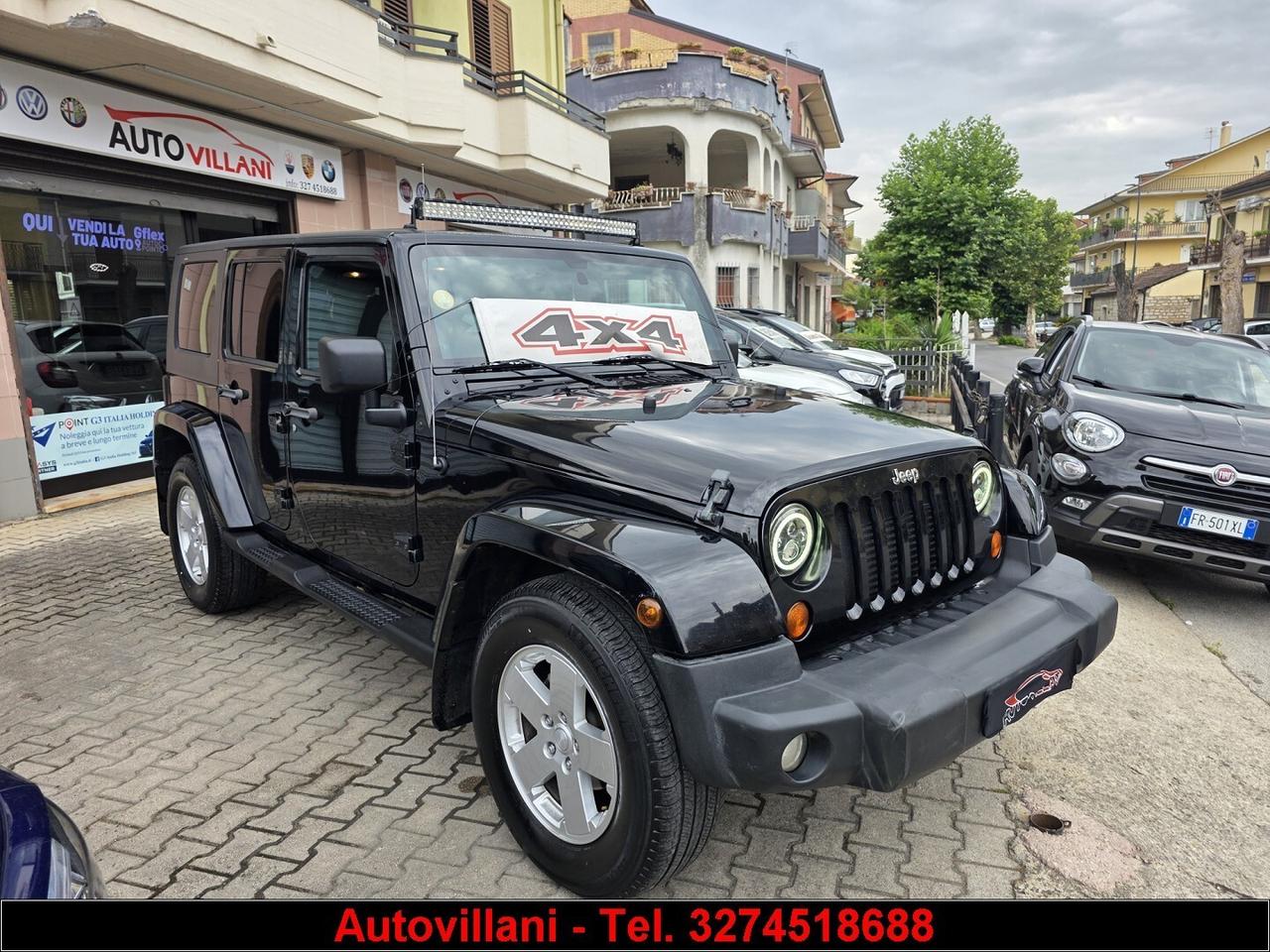 JEEP Wrangler Unlimited 2.8 CRD sahara cv 180