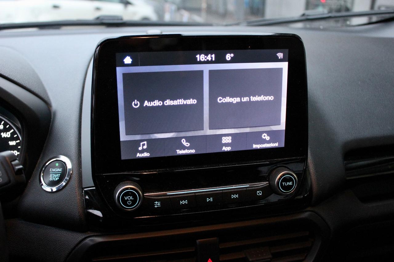 Ford EcoSport 1.0 Titanium CLIMA AUTO SENSORI RETROCAMERA
