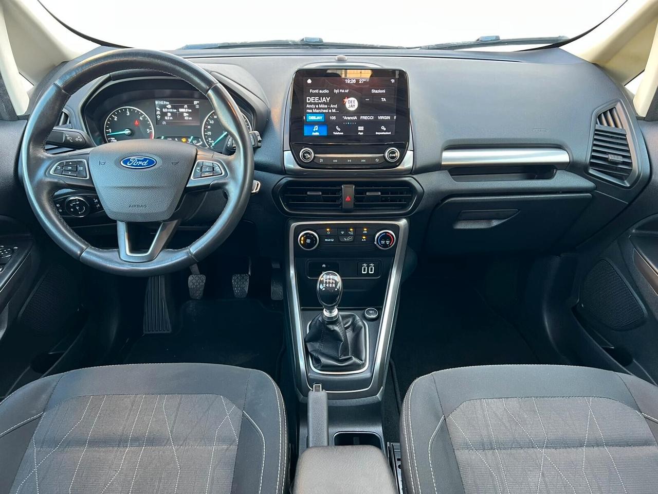 FORD ECOSPORT 1.5 ECOBLUE 100cv 2019!!!