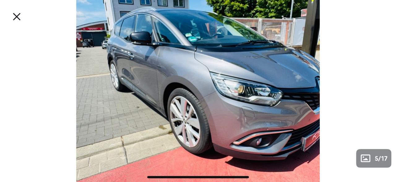 Renault Grand Scenic 7 posti 5 anni di garanzia