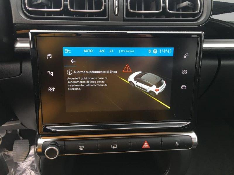 Citroën C3 PureTech 83 S&S Max 14.900 KM * CERCHI LEGA + VETRI SCURI