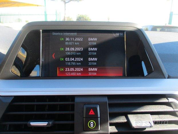 Bmw X3 XDRIVE 20d 190 E6 X LINE KM CERTIFICATI PER