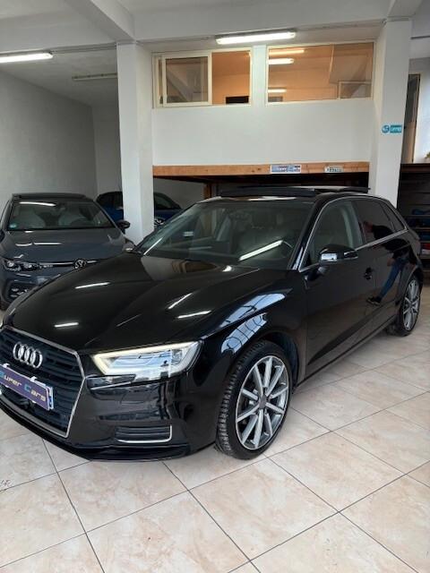 Audi A3 SPB 2.0 TDI S tronic Sport TETTO APRIBILE full optionals