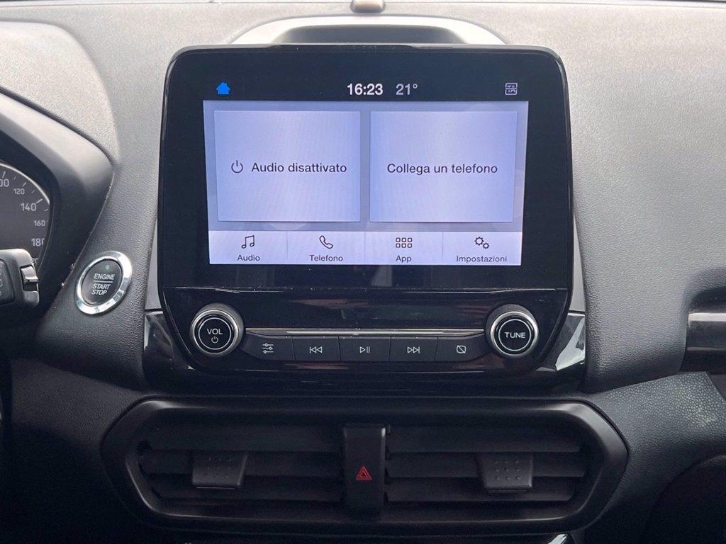 FORD EcoSport 1.0 ecoboost Plus 100cv del 2019