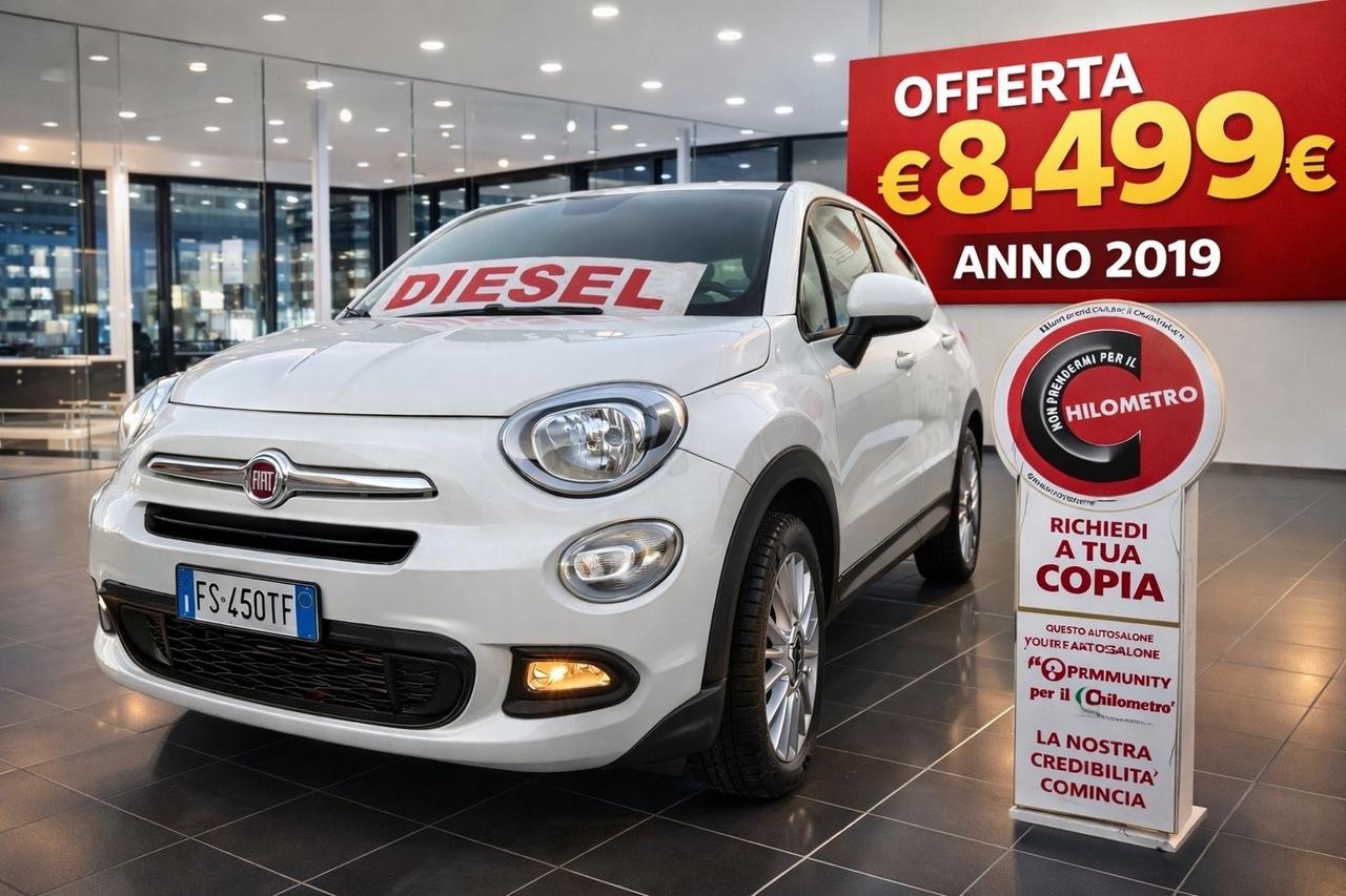 Fiat500X 1,3mj 95Cv euro 6 , 2019 km 160.000
