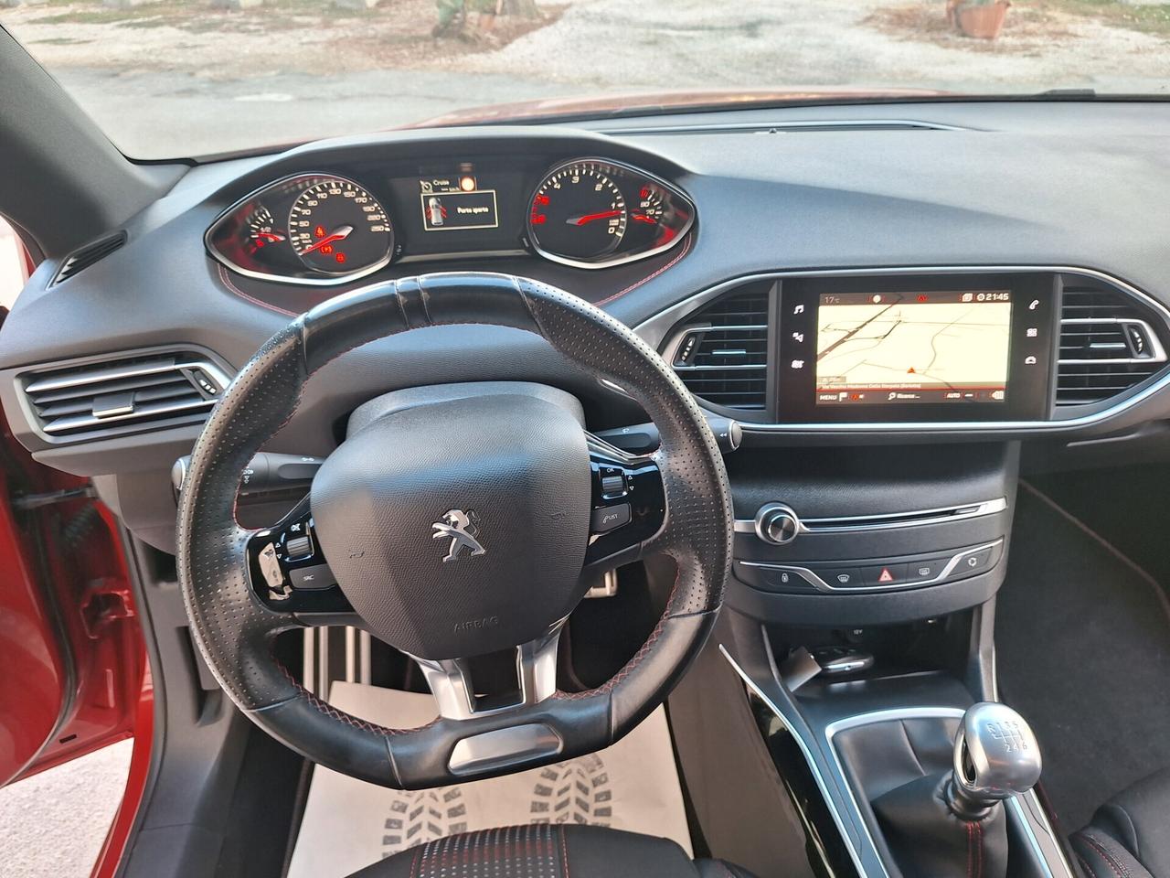 Peugeot 308 1.5 hdi "BERLINA" GT LINE NAVI 2018