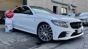 MERCEDES-BENZ CLASSE C43 4 MATIC 3.0 AMG TCT7 390CV - BOLLO E S.B PAGATI, FULL LED, TETTO, PELLE