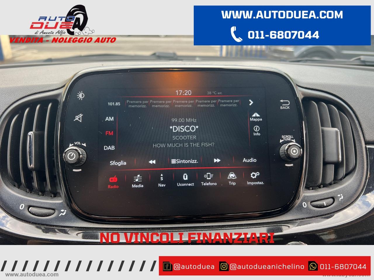 FIAT 500 C 1.0 Hybrid Cult NO VINCOLI FINAZIARI