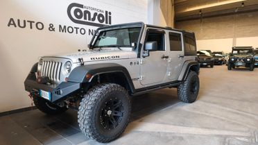 Jeep Wrangler Unlimited 2.8 CRD DPF Rubicon PREPARATA PER FUORISTRADA OMOLOGATA
