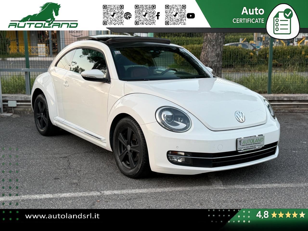 Volkswagen Maggiolino 1.6 tdi Design 105cv dsg