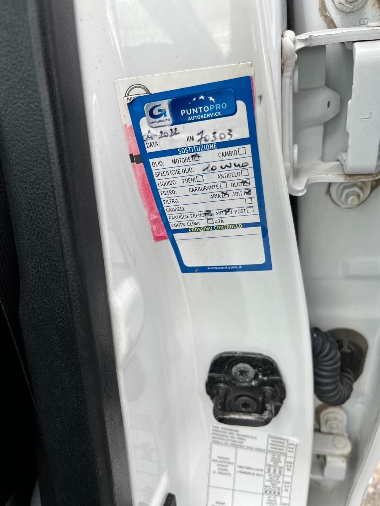 Nissan Micra 1.2 12V 5 porte Tekna CON SOLI *87042* KM ADATTA AI NEOPATENTATI UNICO PROPRIETARIO