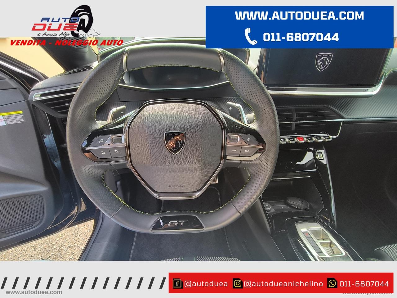 PEUGEOT 208 Hybrid 110 e-DCS6 GT NO VINCOLI FINANZIARI