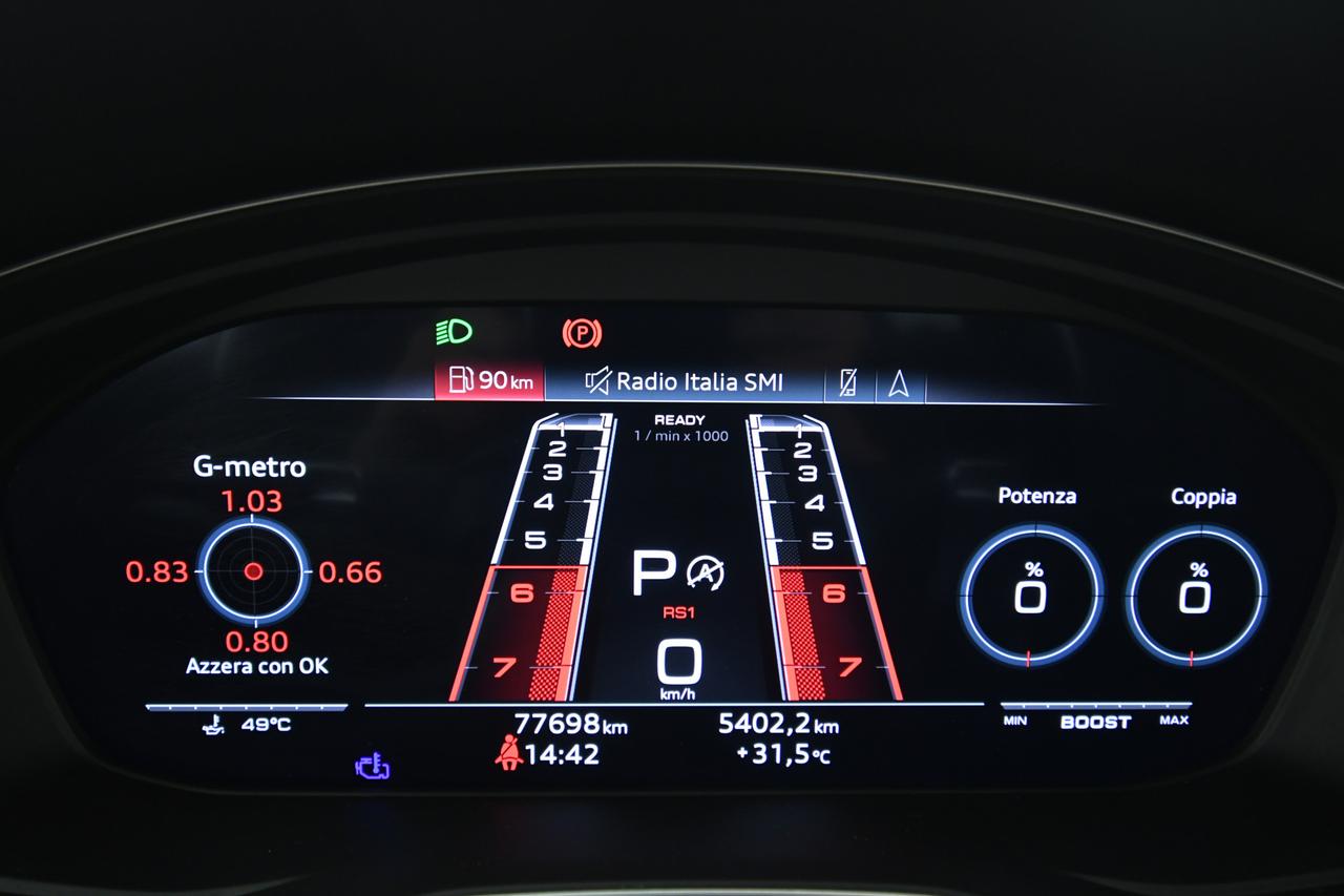 AUDI RS4 Avant 2.9 tfsi quattro 450cv tiptronic TETTO PANO APR+CAMERA