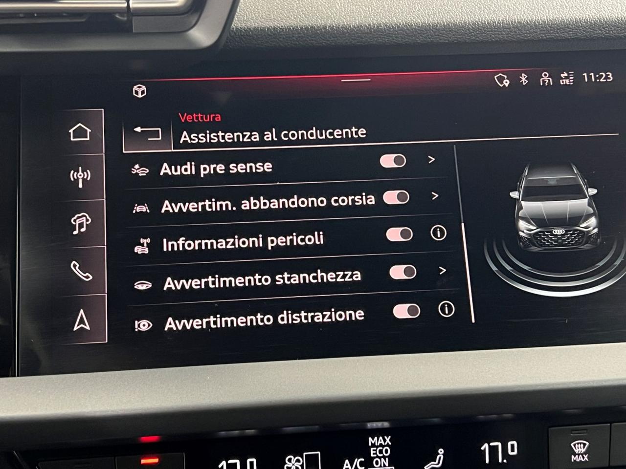 A3 IV 2024 Sportback AUDI A3 30 TFSI 116 CV. BUSINESS S TRONIC