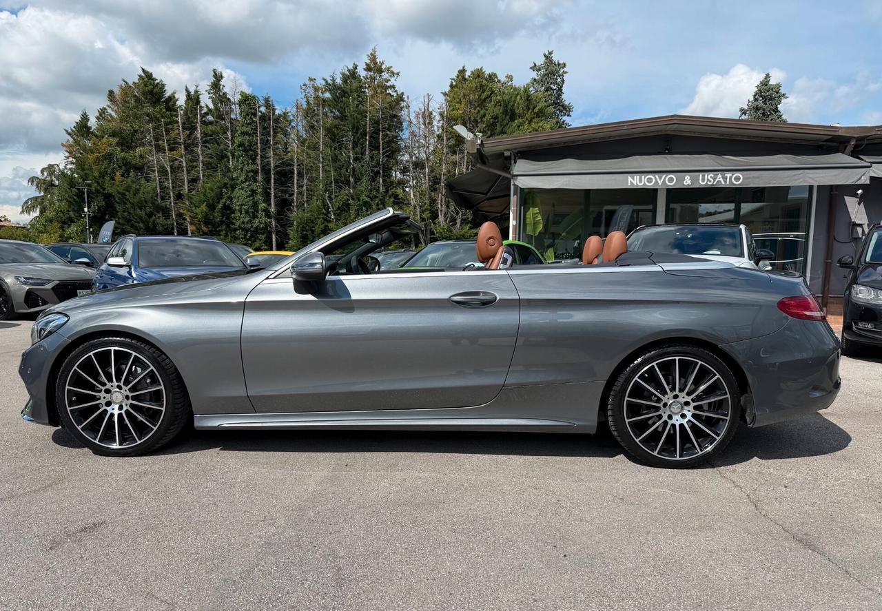 Mercedes-benz C 220 d Cabrio Premium /PARI AL NUOVO!!!!!KM DOCPELLE