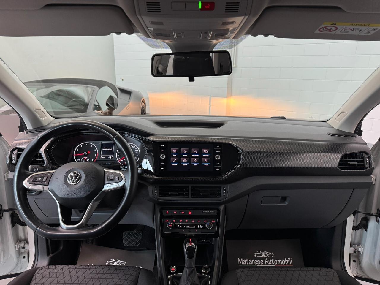 Volkswagen T-Cross DSG 1.0cc 115cv Auto OK Neopatentati CarPlay Finanziabile