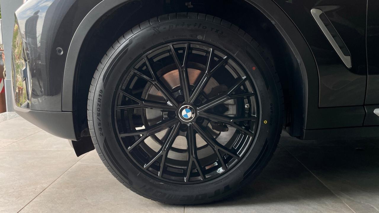 BMW X3 X-DRIVE 20D 48V 2.0 BUSINESS ADVANTAGE 190 CV - FULL LED, PELLE, TELECAMERE 360°
