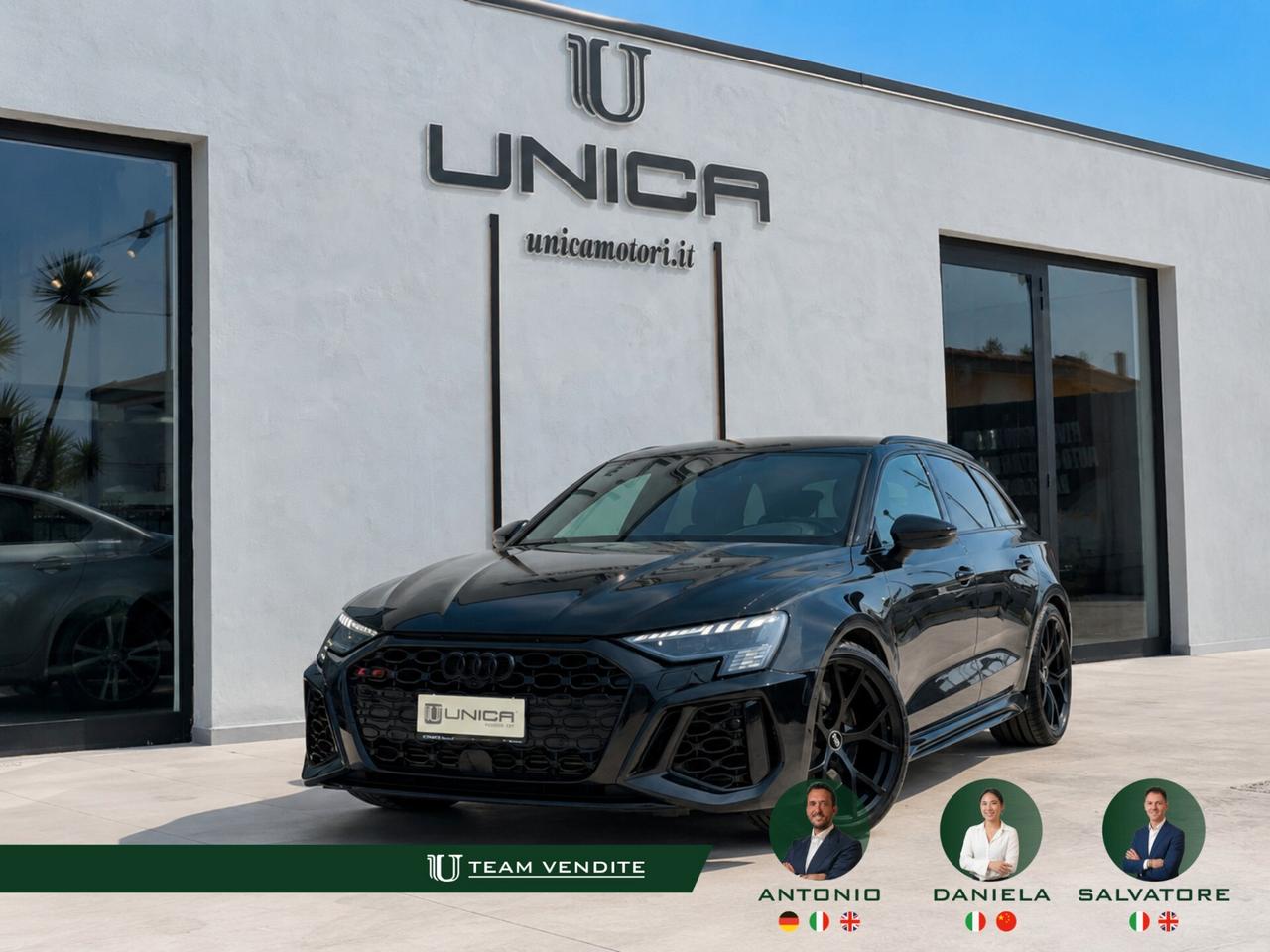Audi A3 RS 3 SPB 2.5 400cv TFSI QUATTRO S tronic IVA ESPOSTA