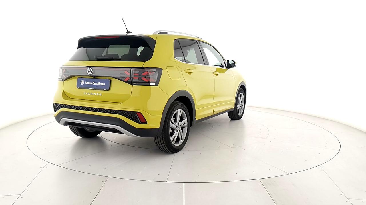 VOLKSWAGEN Nuova T-Cross R-Line 1.0 TSI 85 kW (115 CV) Manuale