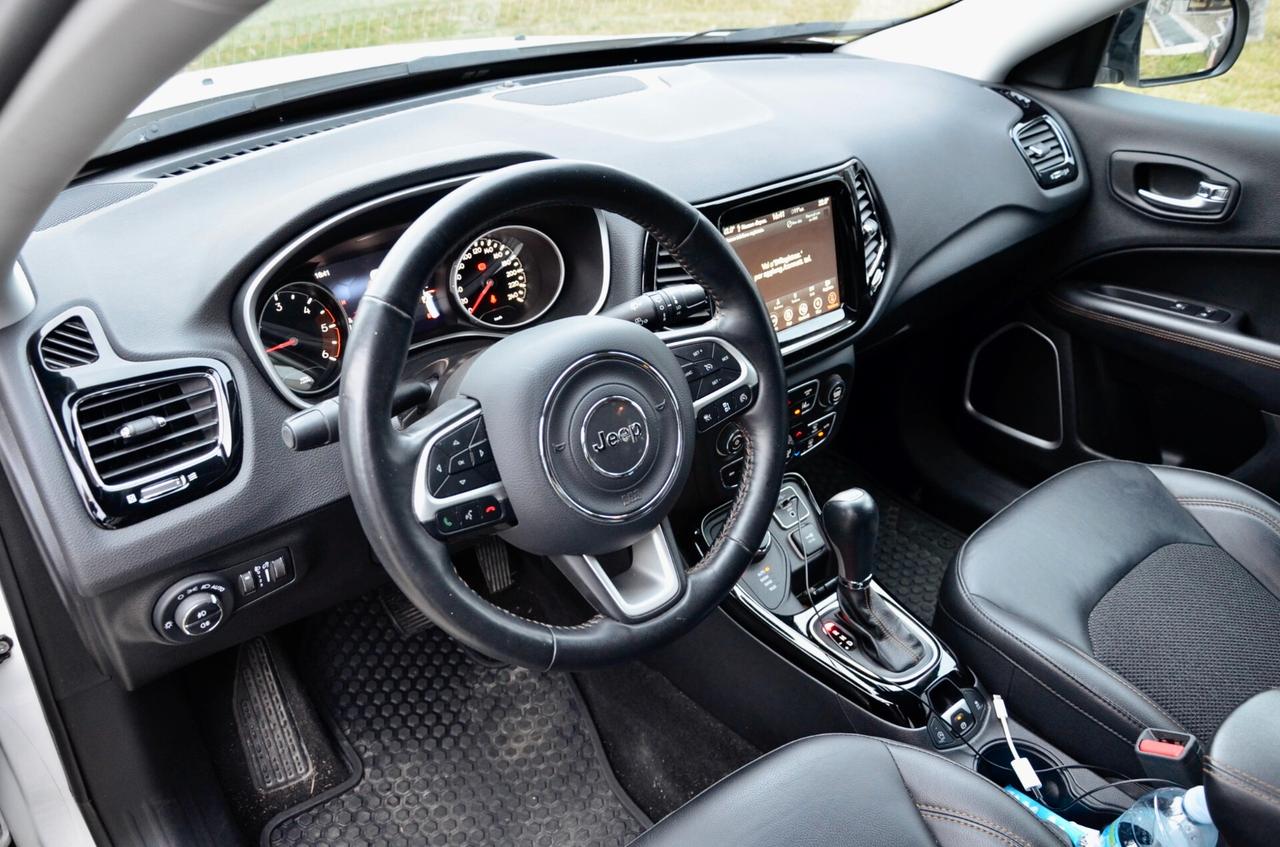 JEEP COMPASS 2.0 MJT LIMITED 4WD 140cv AUT, UNICOPROPRIETARIO, UFF ITALIANA, SERVICE JEEP, NAVI, APPLE ANDROID, PERMUTE
