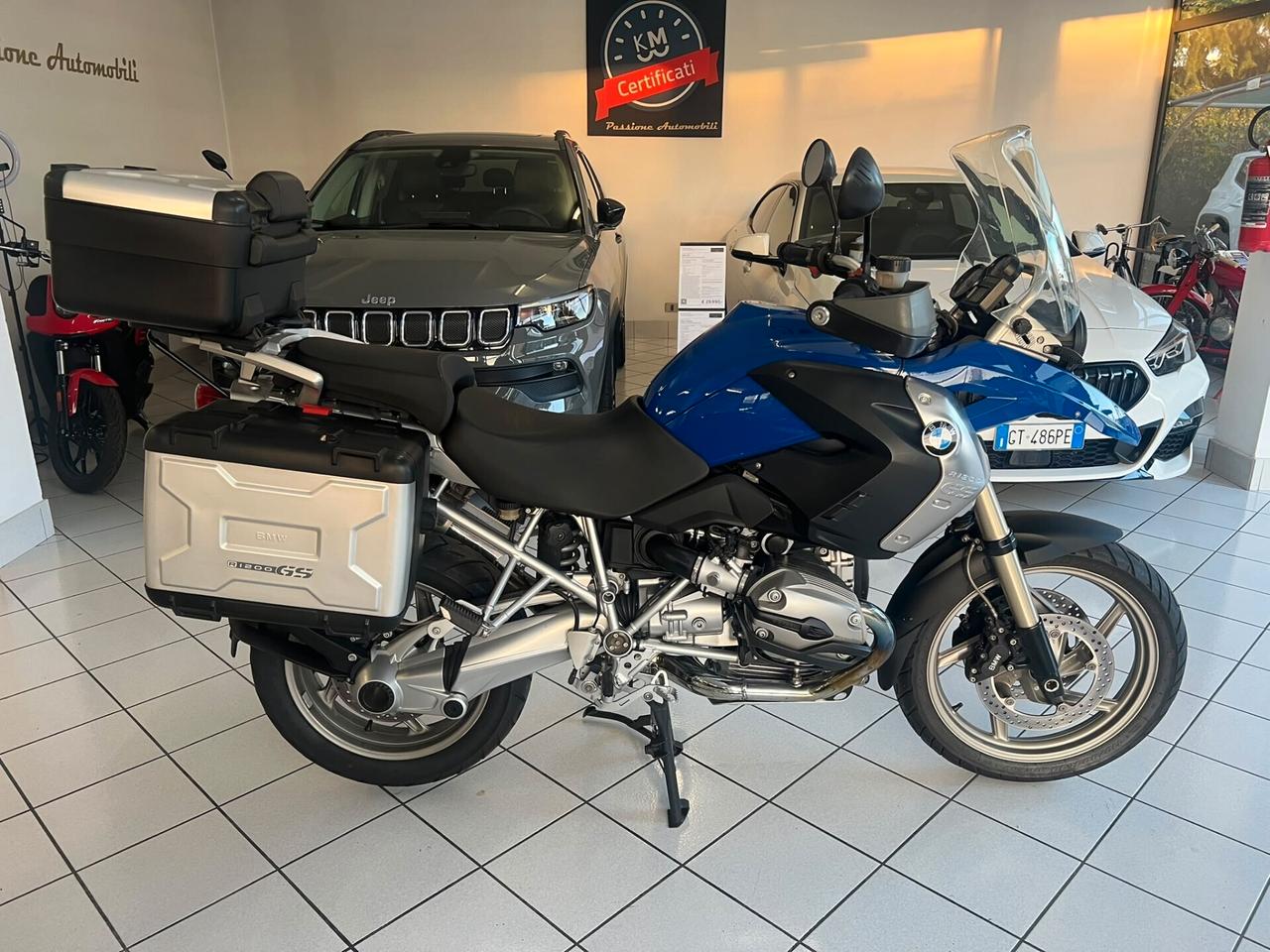 Bmw R 1200 GS TRIS BORSE + SOLO 38.000 KM STUPENDA + ABS+ MANOPOLE RISCALDATE