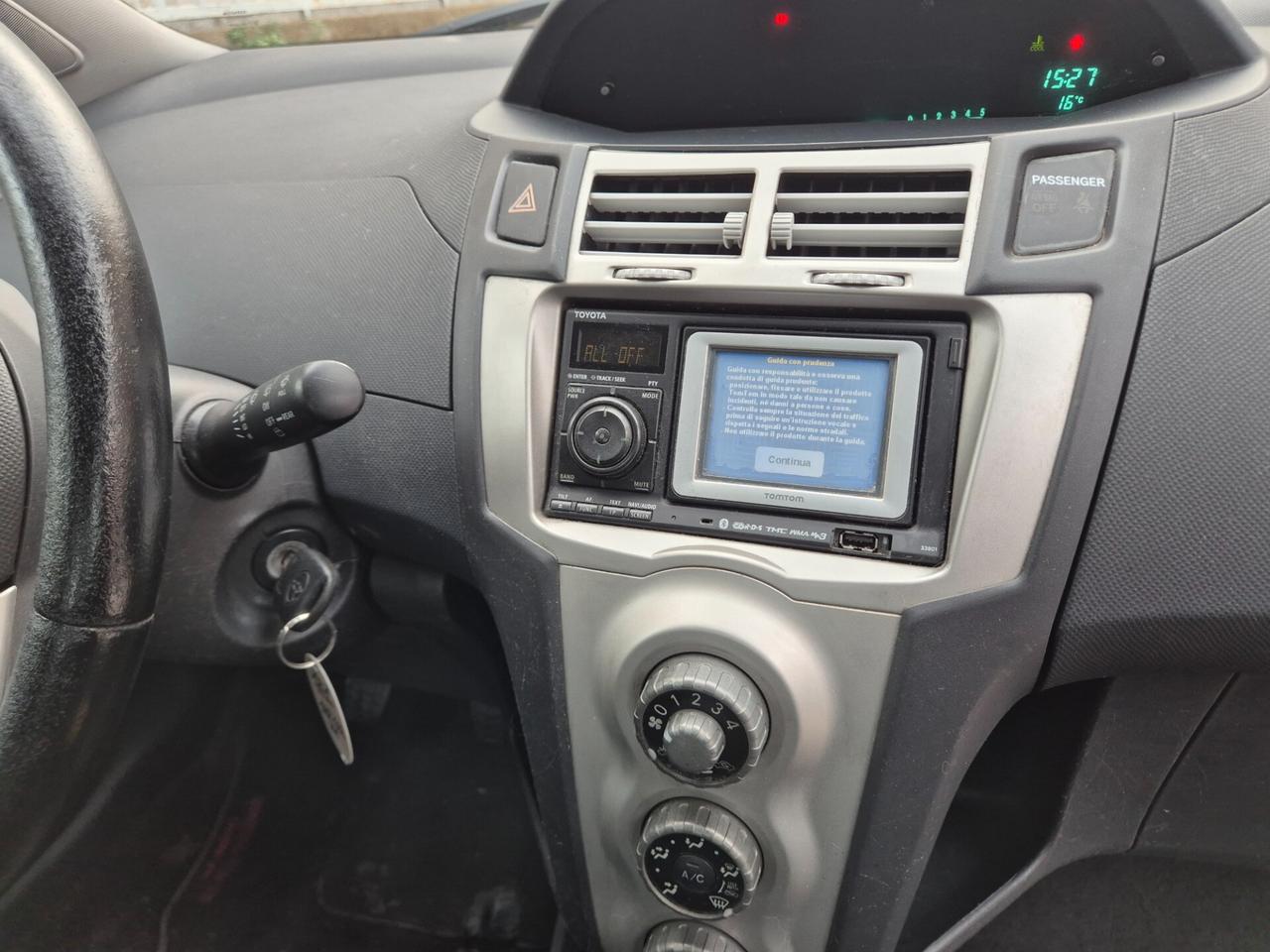 Toyota Yaris 1.2 BENZ MOD TOMTOM ACCESSORIATA 2008