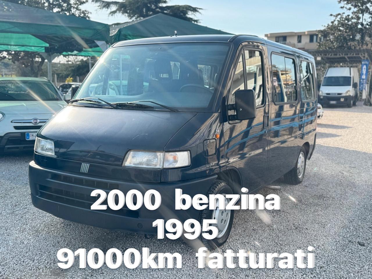 Fiat Ducato 2.0 PC Panorama 9 posti ex carabinieri pari al nuovo 2000