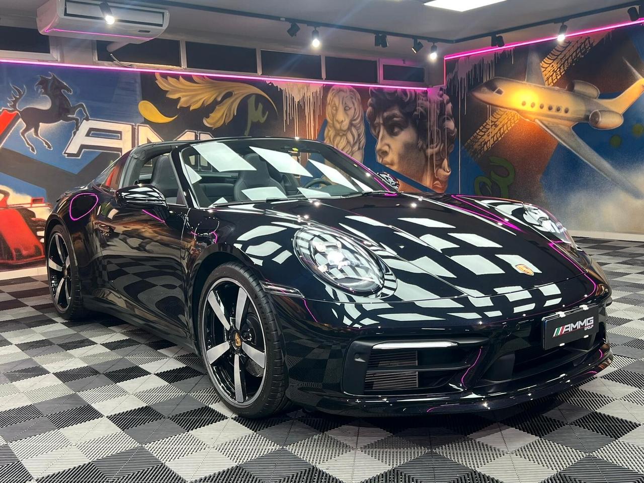 Porsche 911 Targa 4S (010) Pellicolata Bianca