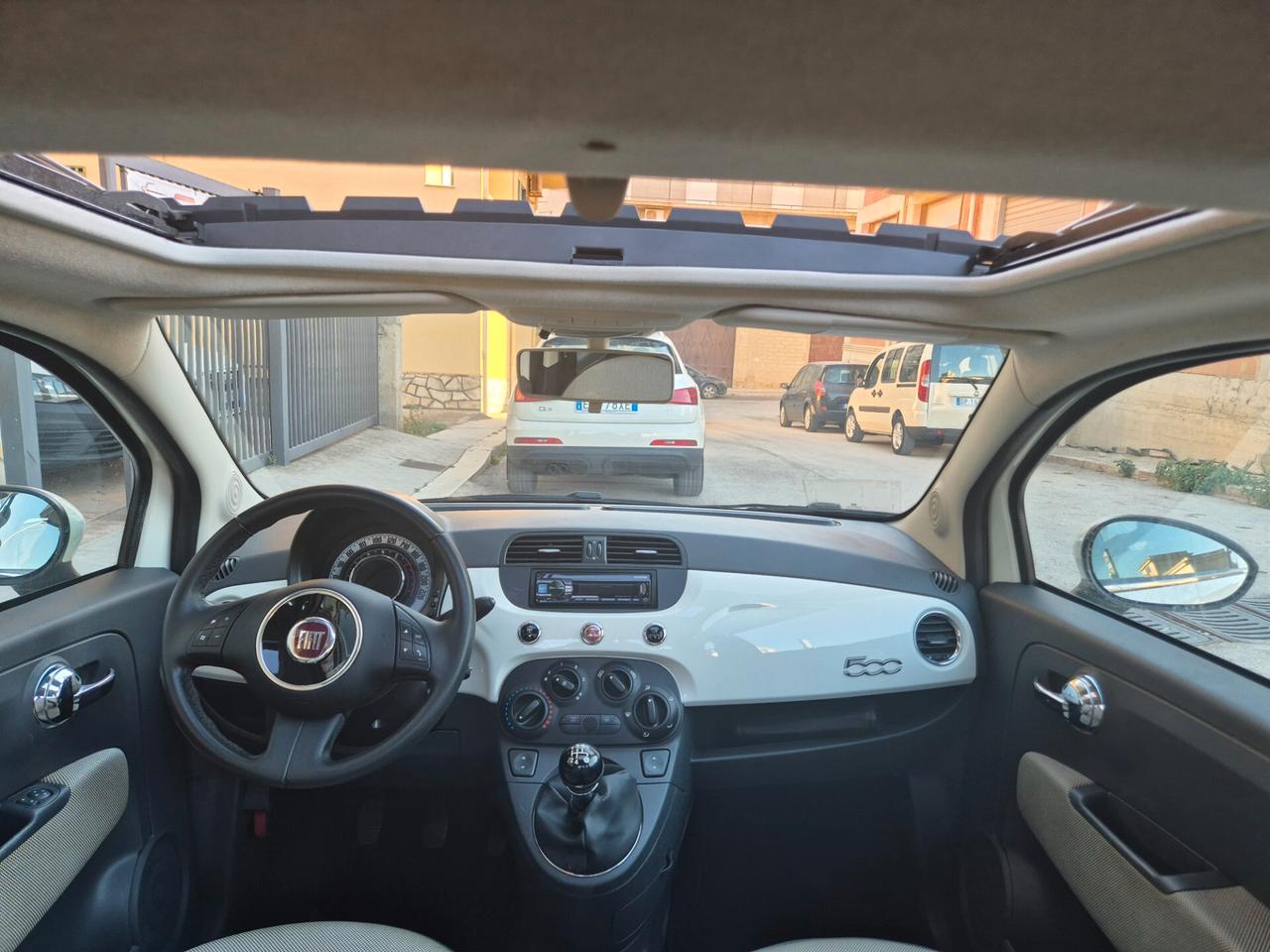 FIAT 500 1.2 BENZINA SOLI KM 70000 CERTIFICATI TETTO APRIB