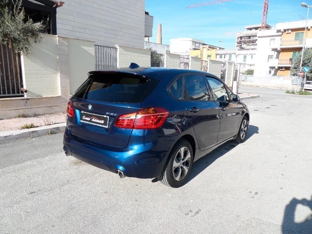 BMW 218d ACTIVE TOURER ADVANTAGE - Navi-Pelle/Tessuto-Cruise-Park