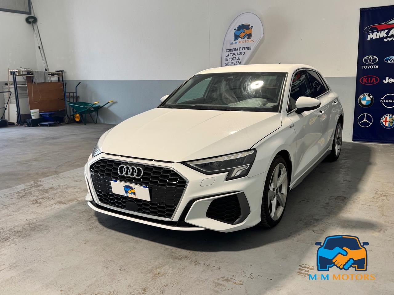 Audi A3 Sportback 30 2.0 tdi S line edition s-tronic GARANZIA AUDI 2028