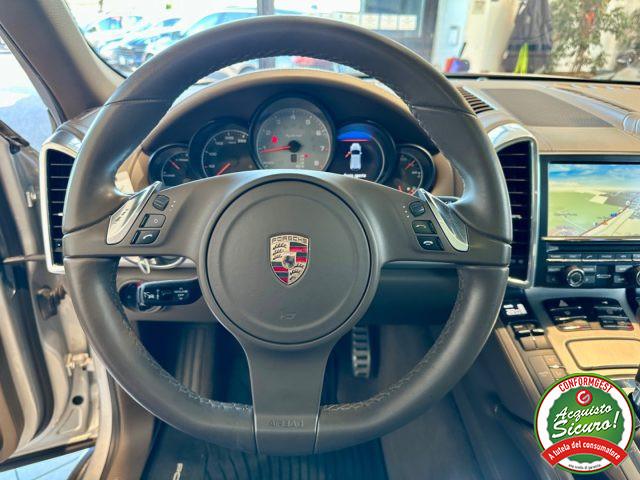 PORSCHE Cayenne 3.0 S Hybrid *TETTO*BOSE*ACC*SERVICE*PELLE COCOA*