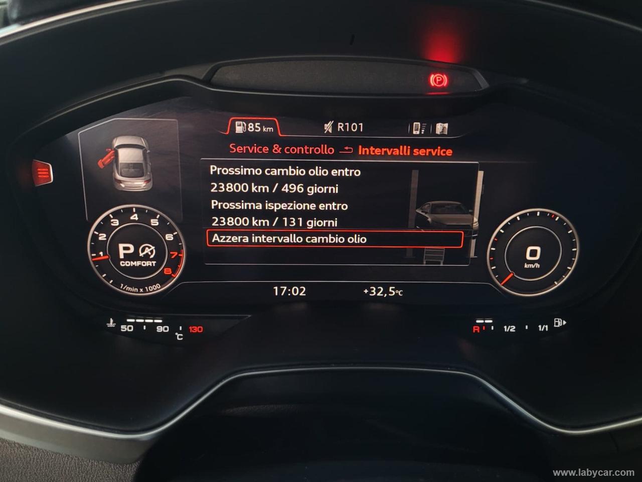 AUDI TT Coupé 2.0 TFSI 230CV S LINE S TRONIC