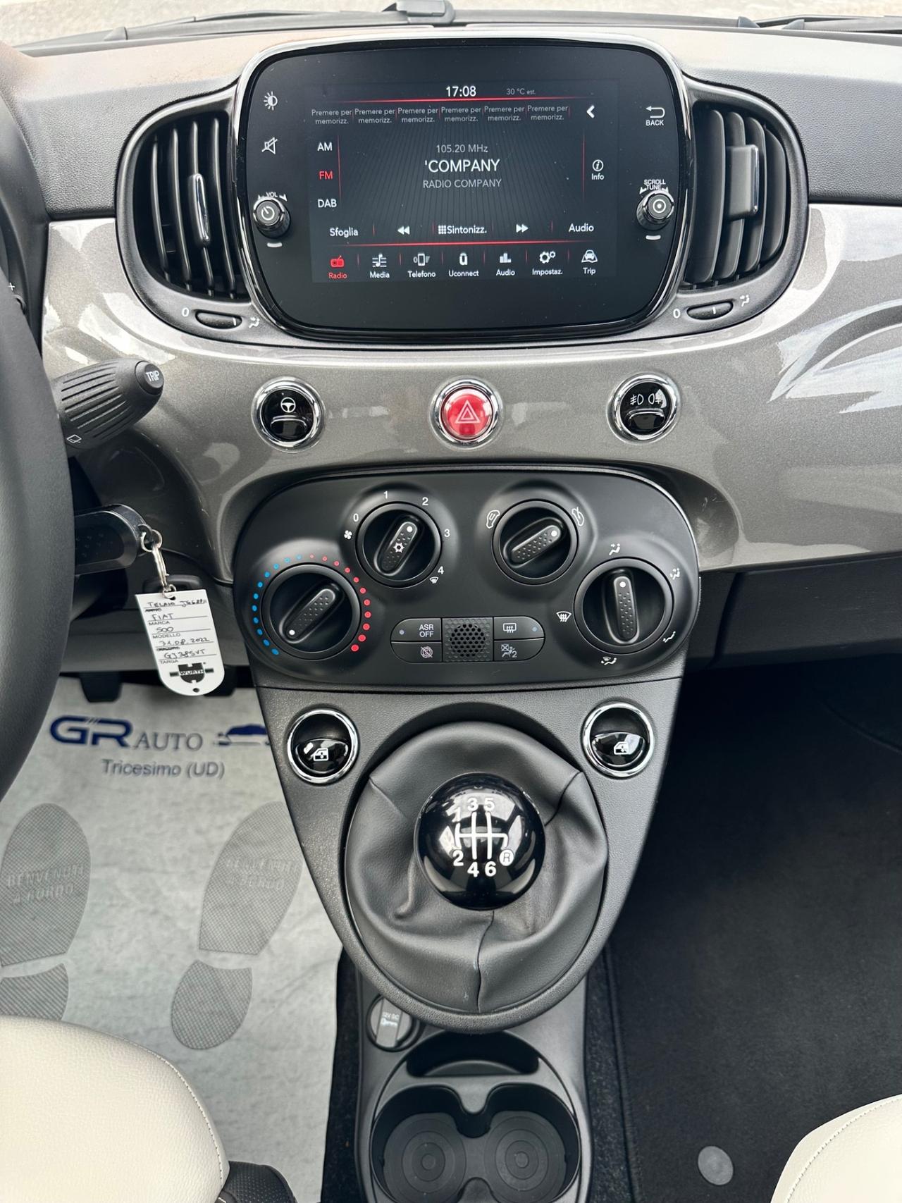 Fiat 500 1.0 Hybrid Dolcevita - Uniproprietario - Tetto panoramico