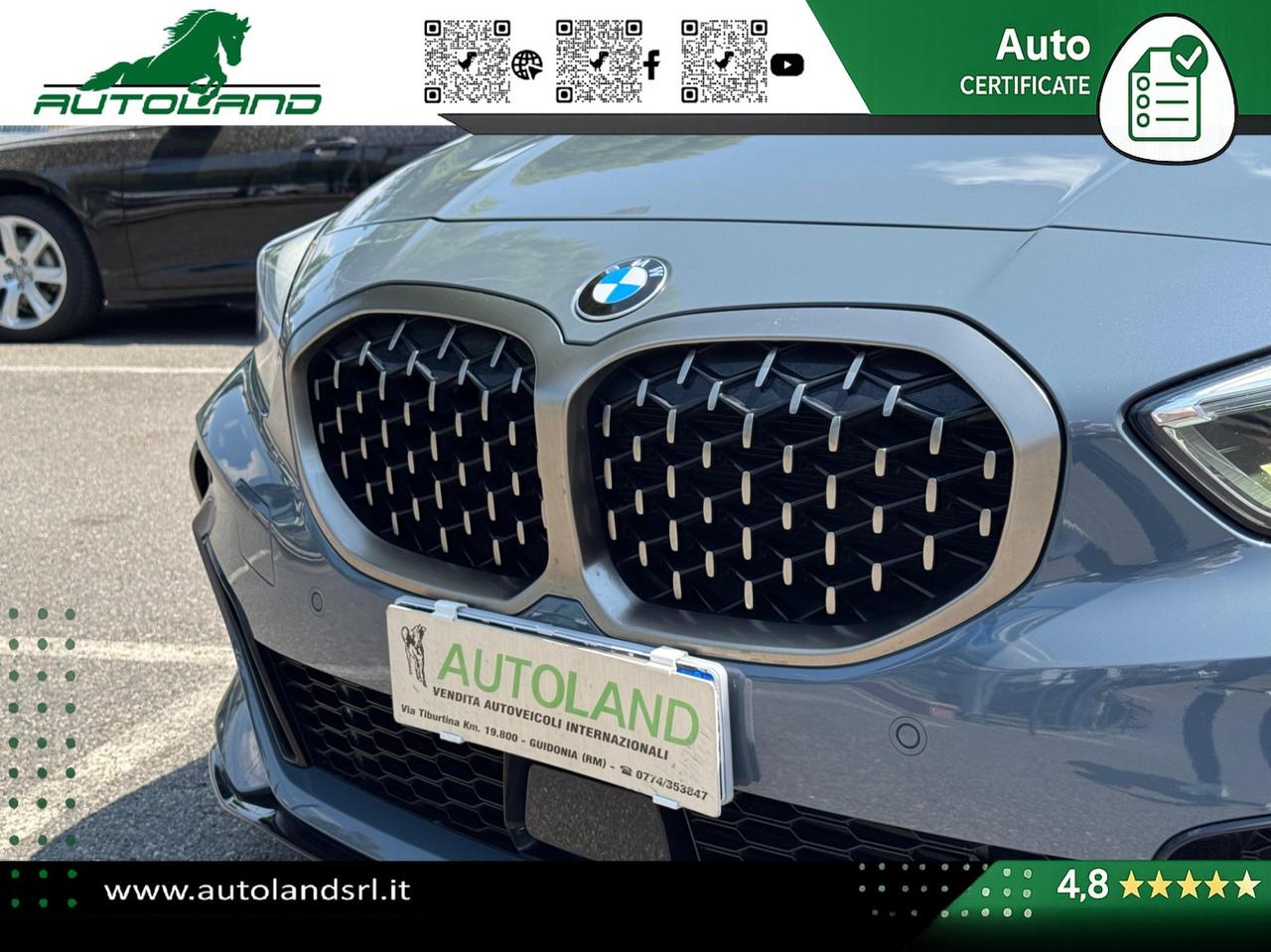 BMW 135 M 135i xdrive auto UNIPRO' UFFICIALE